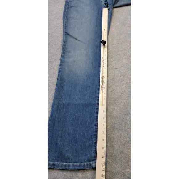 Nine West Jeans Womens 8 Blue Medium Wash Court Street Bootcut 5 Pocket - Picture 11 of 16